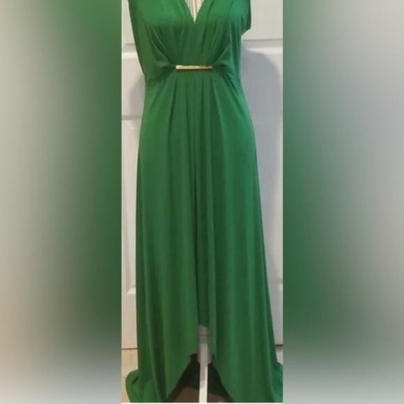 Michael Kors Emerald Green dress limited edition by Michael Kors great fit XS - Picture 1 of 16